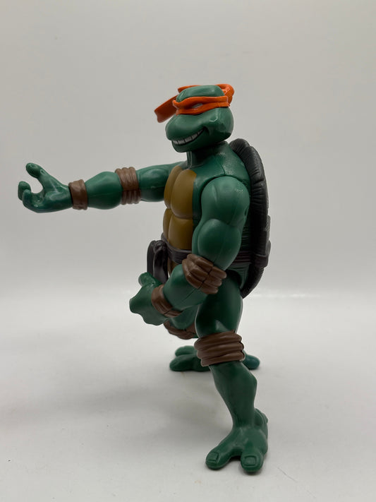 2002 Vintage Playmates TMNT Michelangelo Action Figure Loose FRENLY BRICKS - Open 7 Days