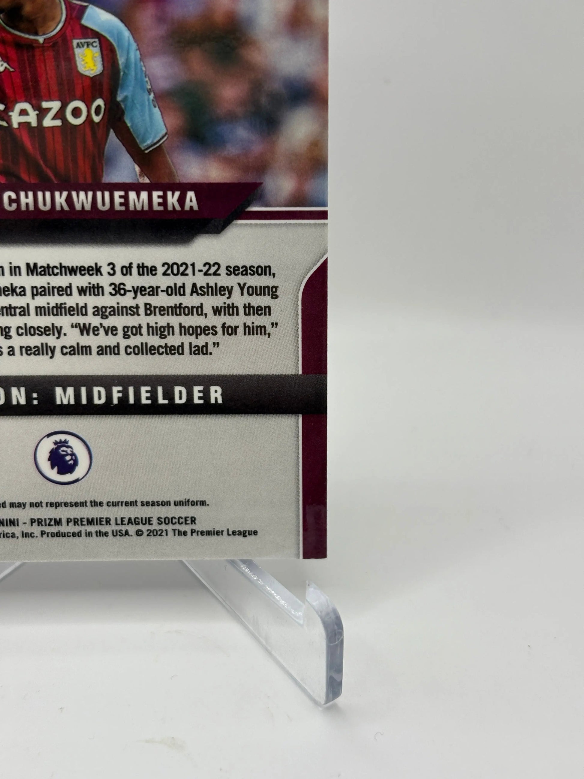 2021-22 Panini Prizm Premier League Soccer Carney Chukwuemeka Rookie Scope FRENLY BRICKS - Open 7 Days