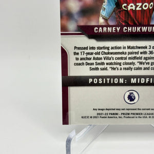 2021-22 Panini Prizm Premier League Soccer Carney Chukwuemeka Rookie Scope FRENLY BRICKS - Open 7 Days
