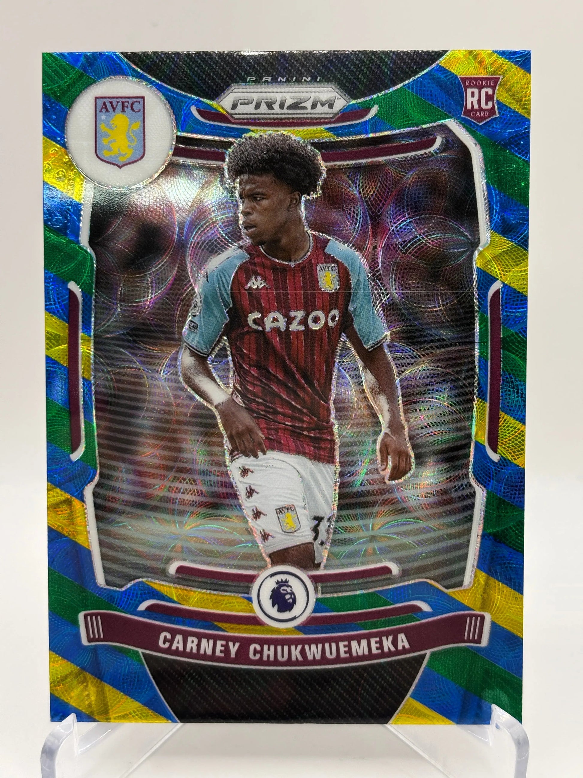 2021-22 Panini Prizm Premier League Soccer Carney Chukwuemeka Rookie Scope FRENLY BRICKS - Open 7 Days