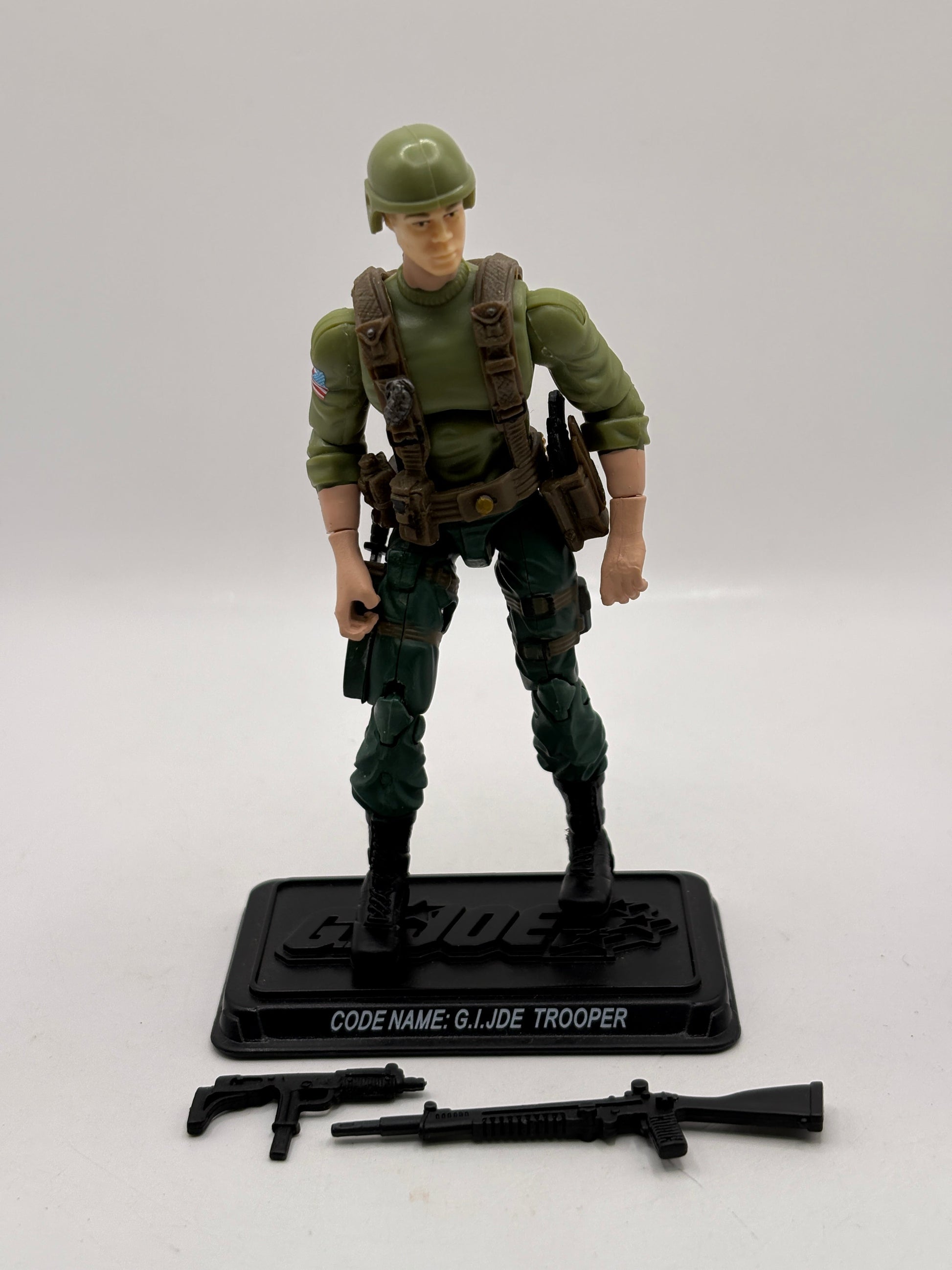 G.I.Joe 2008 25th Anniversary Codename: G.I.JDE Trooper Loose Blonde Hair FRENLY BRICKS - Open 7 Days