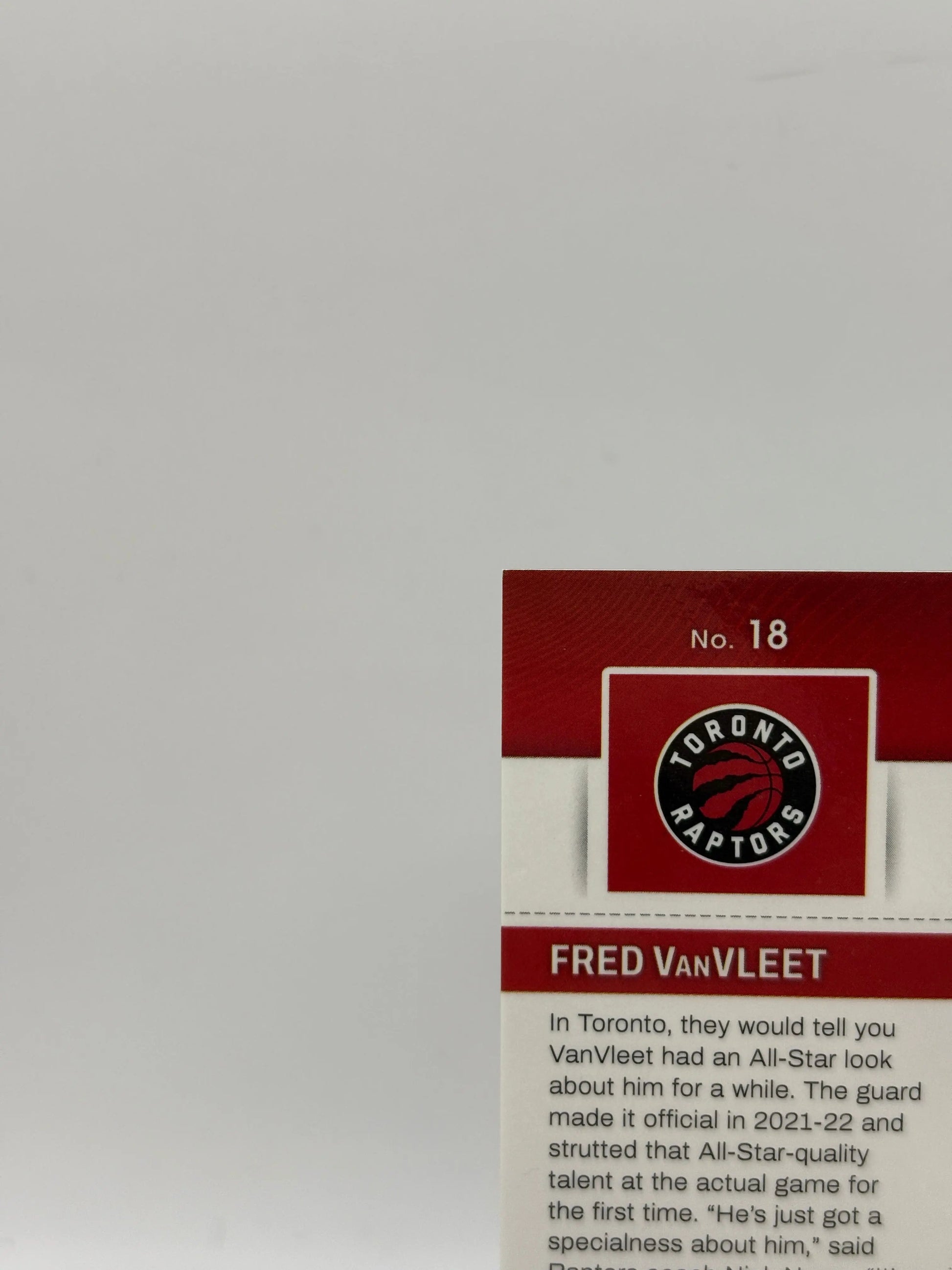 2022 Panini Contenders Optic Basketball Season Ticket Fred VanVleet /45 Red Blue Wave FRENLY BRICKS - Open 7 Days