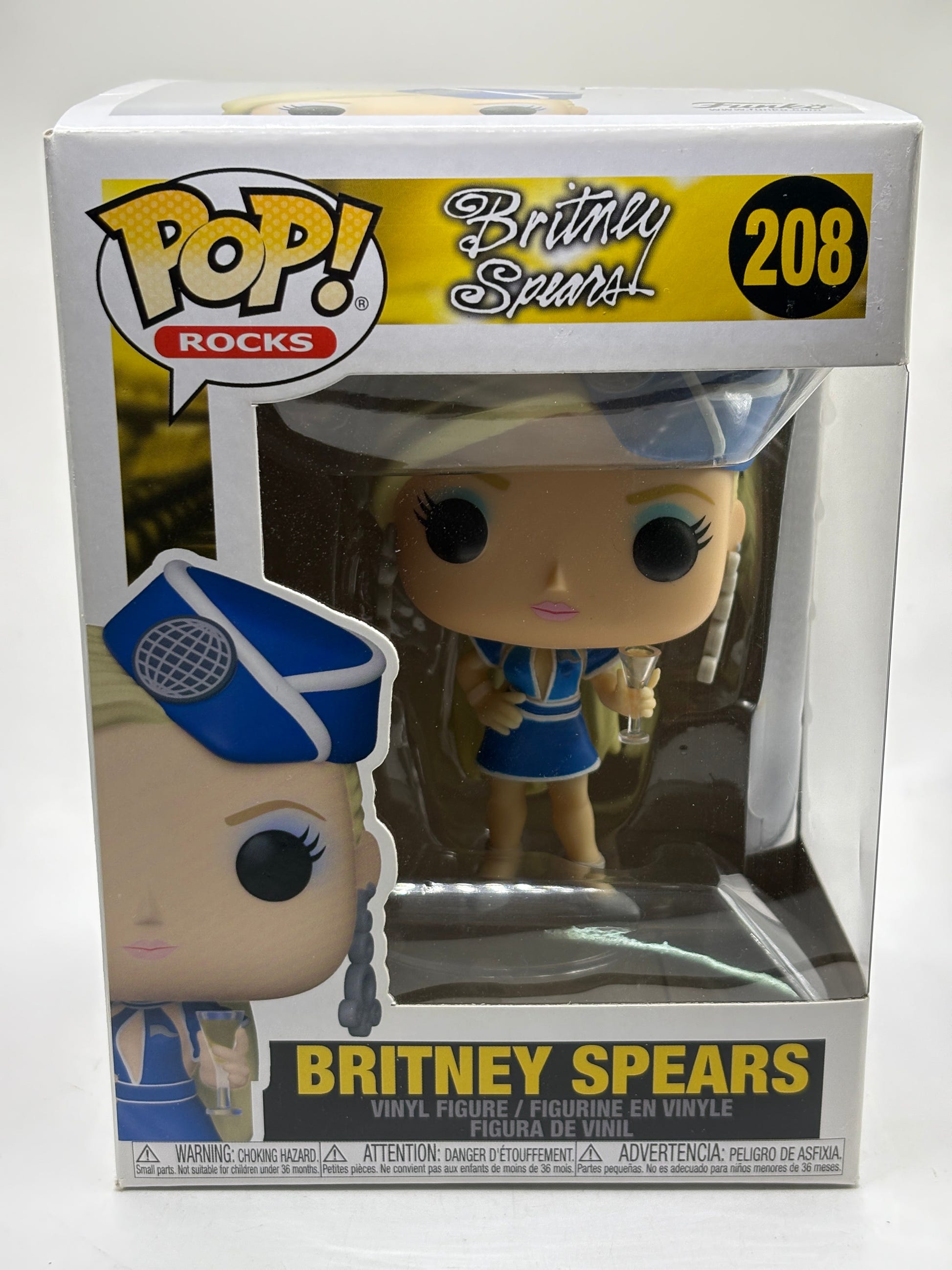 Funko POP! Rocks Britney Spears #208 Britney Spears Vinyl Figure FRENLY BRICKS - Open 7 Days image 1