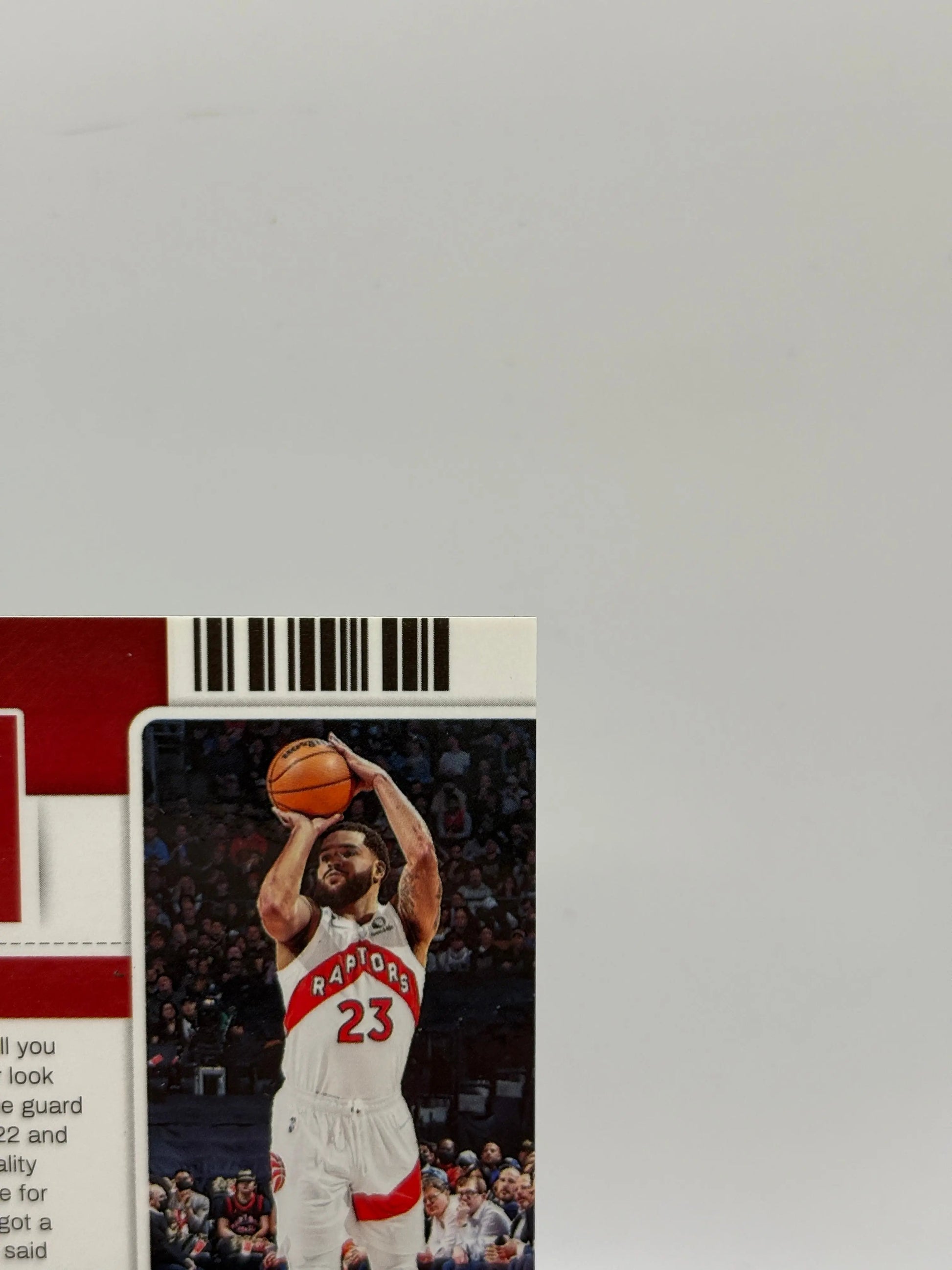 2022 Panini Contenders Optic Basketball Season Ticket Fred VanVleet /45 Red Blue Wave FRENLY BRICKS - Open 7 Days