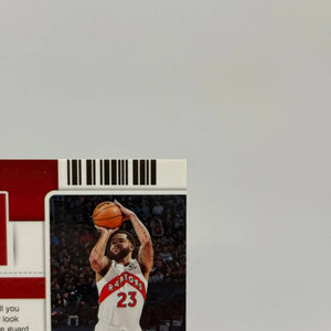 2022 Panini Contenders Optic Basketball Season Ticket Fred VanVleet /45 Red Blue Wave FRENLY BRICKS - Open 7 Days