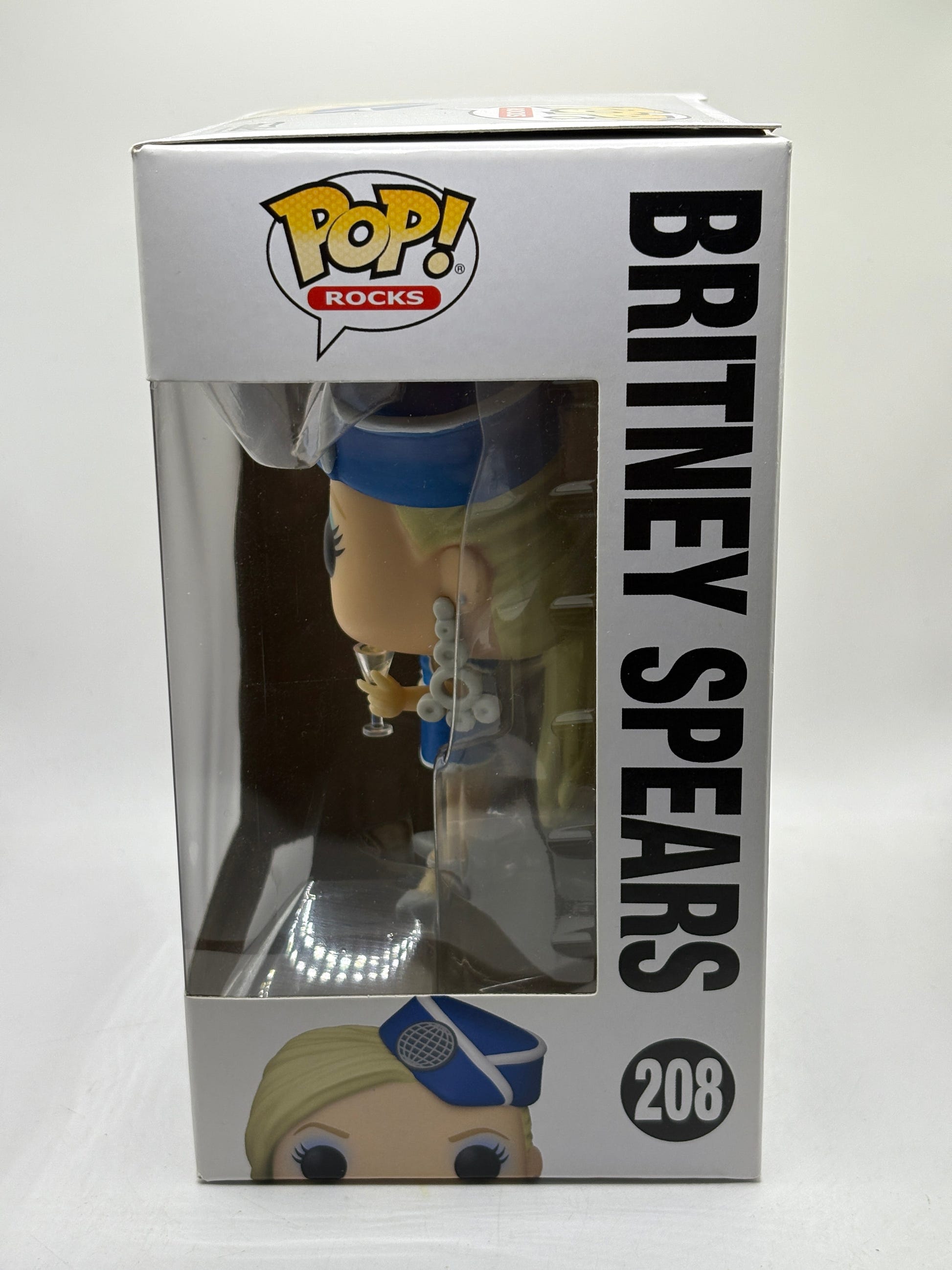 Funko POP! Rocks Britney Spears #208 Britney Spears Vinyl Figure FRENLY BRICKS - Open 7 Days image 2