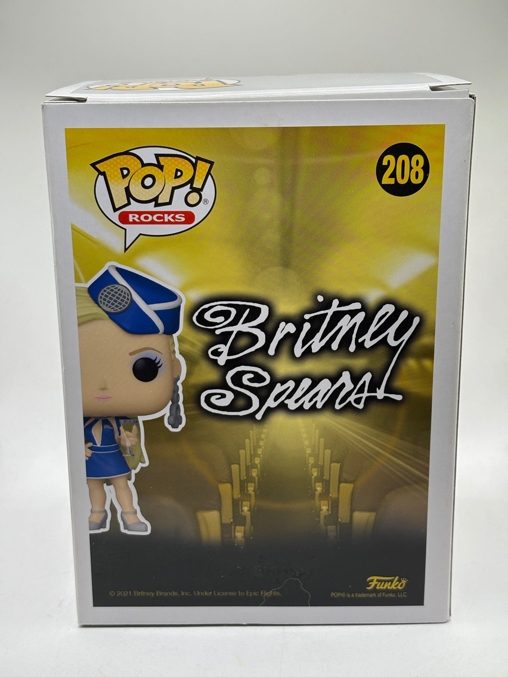 Funko POP! Rocks Britney Spears #208 Britney Spears Vinyl Figure FRENLY BRICKS - Open 7 Days image 3