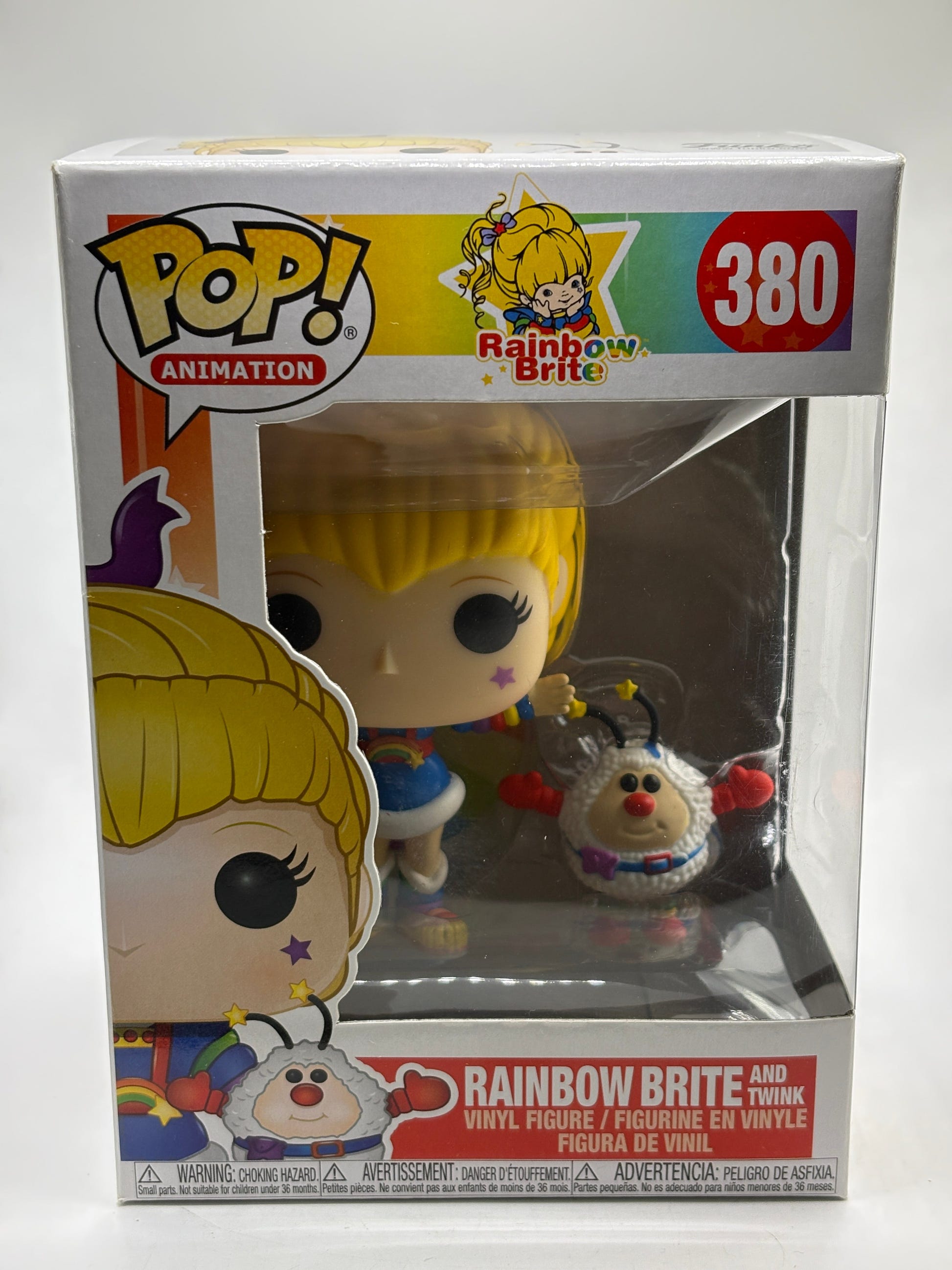 Funko POP! Animatiom Rainbow Brite #380 Rainbow Brite and Twink FRENLY BRICKS - Open 7 Days image 1