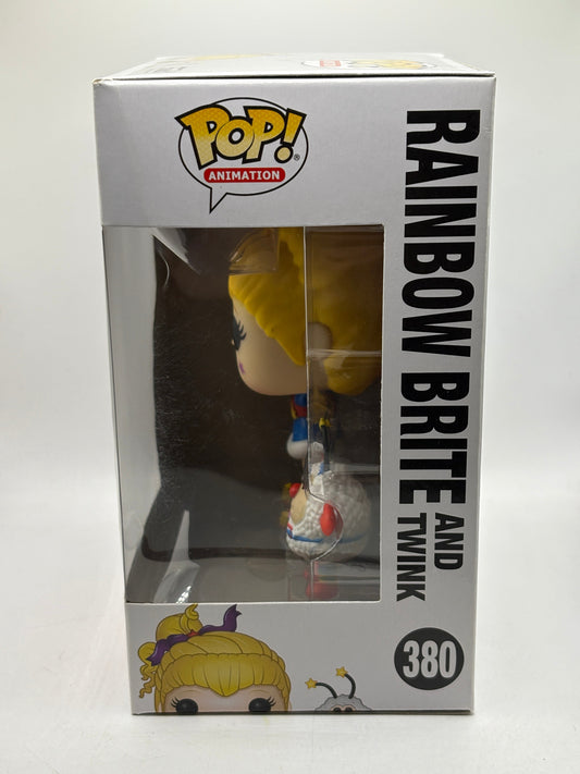 Funko POP! Animatiom Rainbow Brite #380 Rainbow Brite and Twink FRENLY BRICKS - Open 7 Days