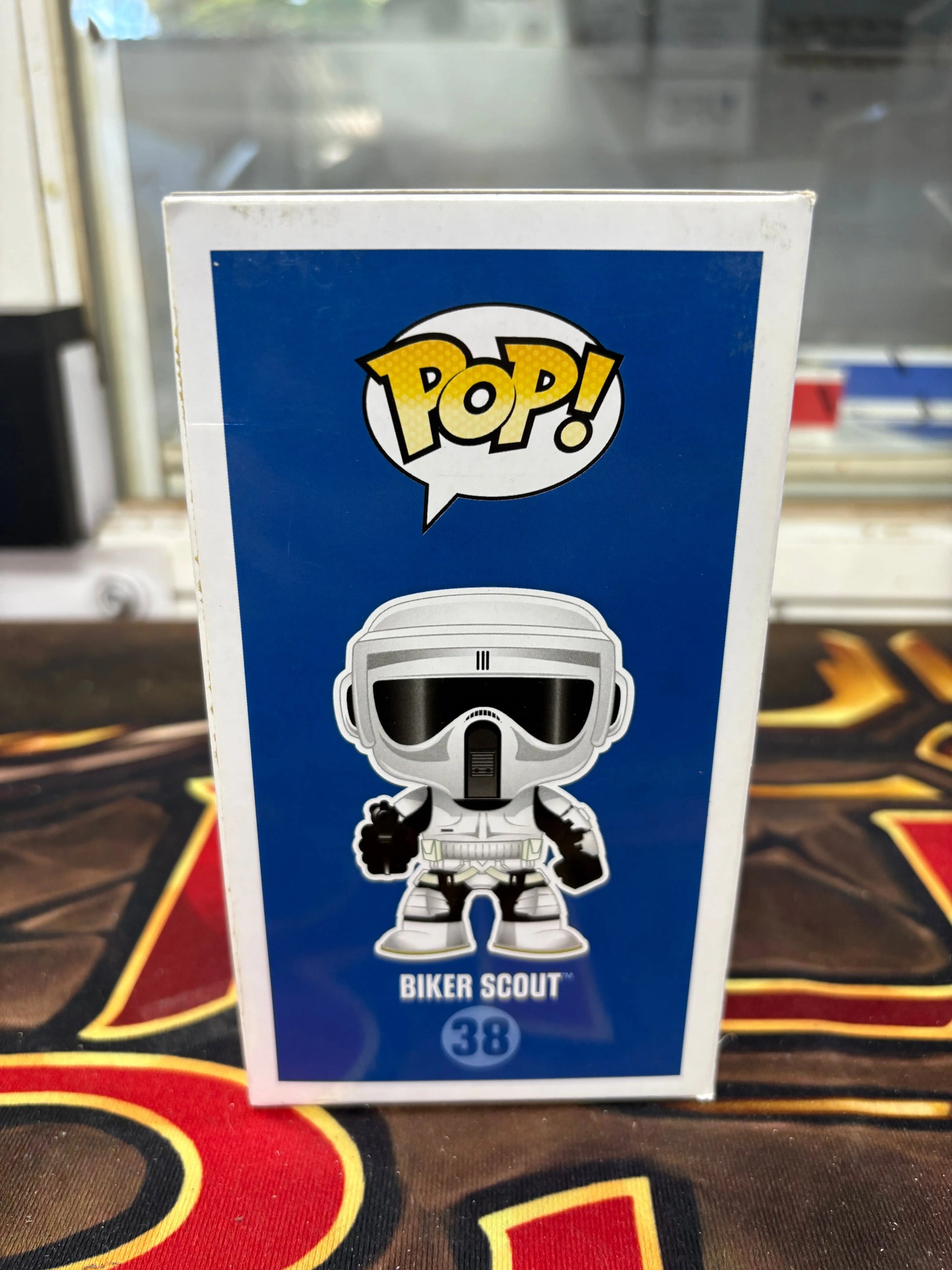 Funko Pop! Vinyl Figure Star Wars - Biker Scout #38 Blue Box 2014 FRENLY BRICKS - Open 7 Days
