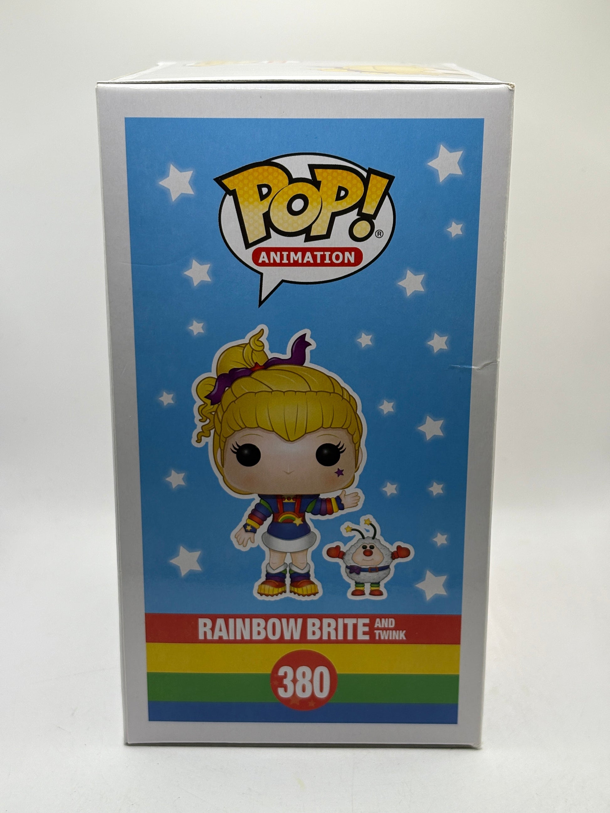 Funko POP! Animatiom Rainbow Brite #380 Rainbow Brite and Twink FRENLY BRICKS - Open 7 Days
