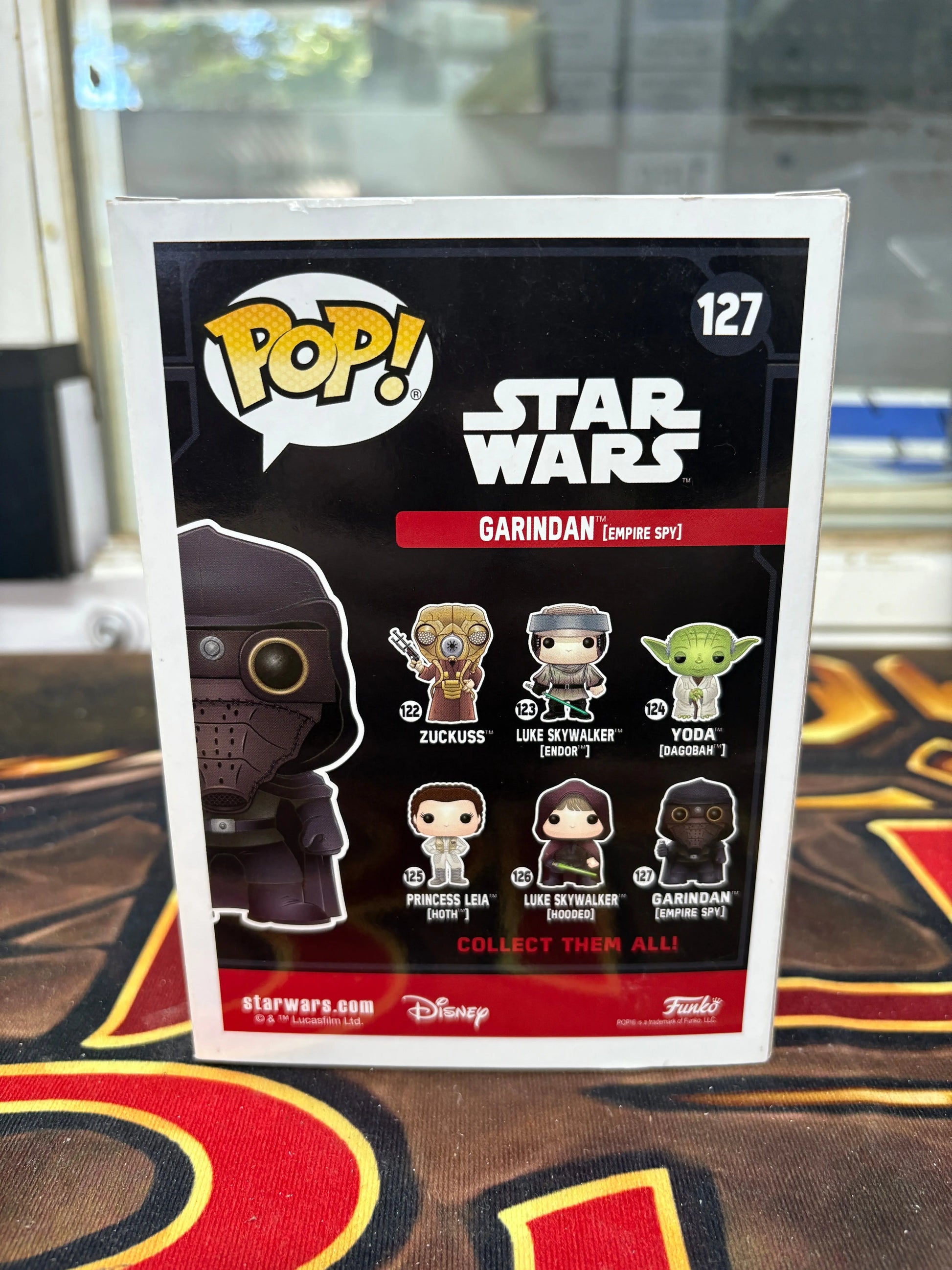 Funko POP Star Wars Garindan Empire Spy #127 2017 Galactic Convention Exclusive FRENLY BRICKS - Open 7 Days