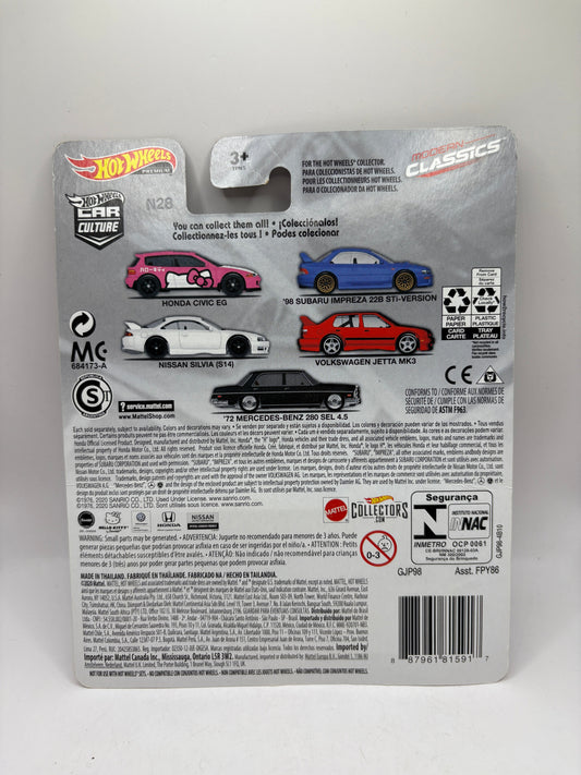 Hot Wheels Premium VW Jetta MK3 Red Modern Classics Car Culture 4/5 FRENLY BRICKS - Open 7 Days