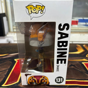 Funko Pop Star Wars Rebels : SABINE (MASKED) #131 FRENLY BRICKS - Open 7 Days