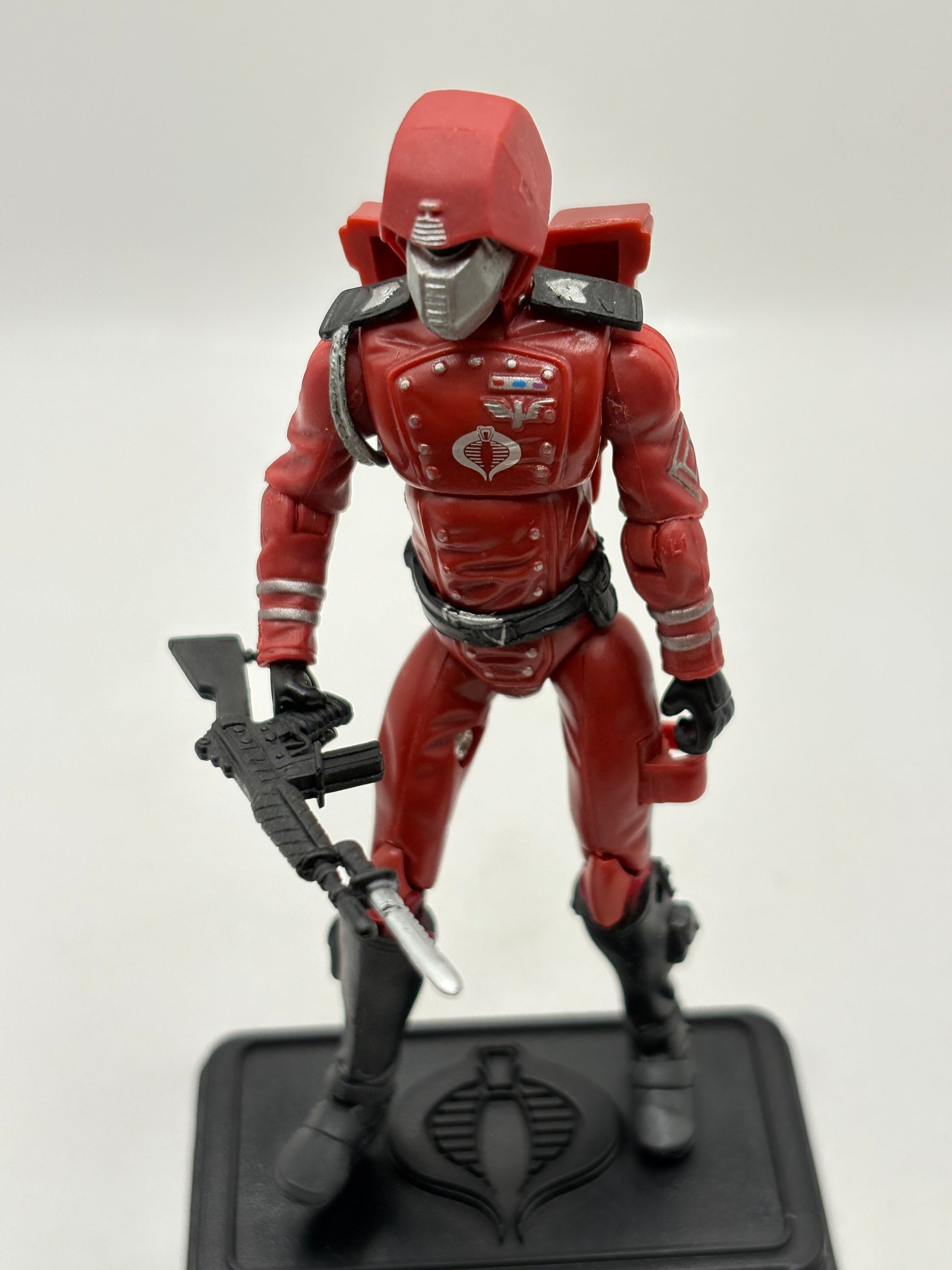 2008 G.I.Joe 25th Anniversary Crimson Guard Trooper Action Figure Loose FRENLY BRICKS - Open 7 Days