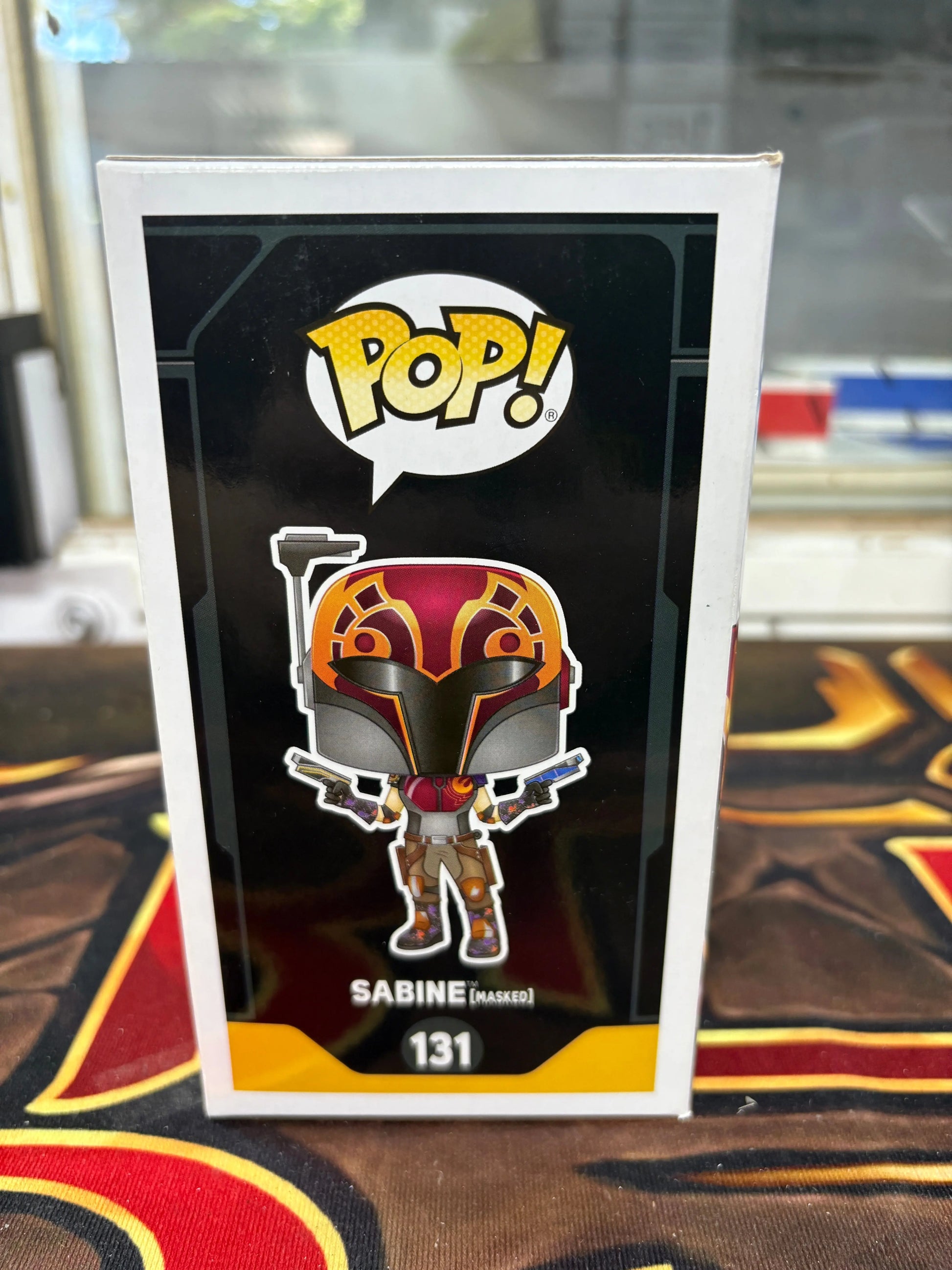 Funko Pop Star Wars Rebels : SABINE (MASKED) #131 FRENLY BRICKS - Open 7 Days
