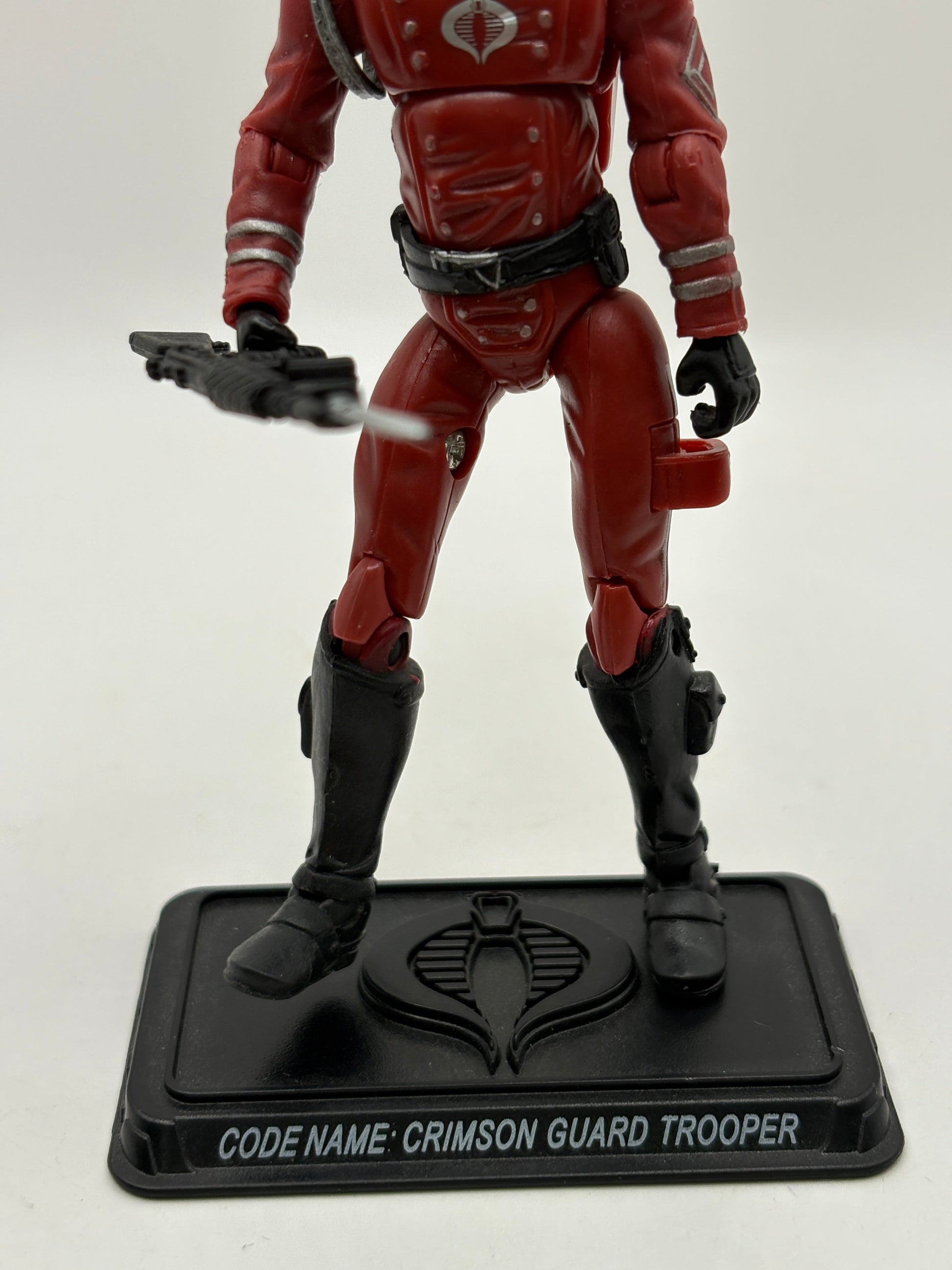 2008 G.I.Joe 25th Anniversary Crimson Guard Trooper Action Figure Loose FRENLY BRICKS - Open 7 Days