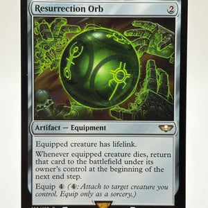 Magic The Gathering - Rare Resurrection Orb Artifact 165/168 40K LP FRENLY BRICKS - Open 7 Days