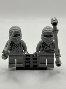 Lego Ninjago Day of Departed Minifigure Ghost Student 70590 njo0255 X2