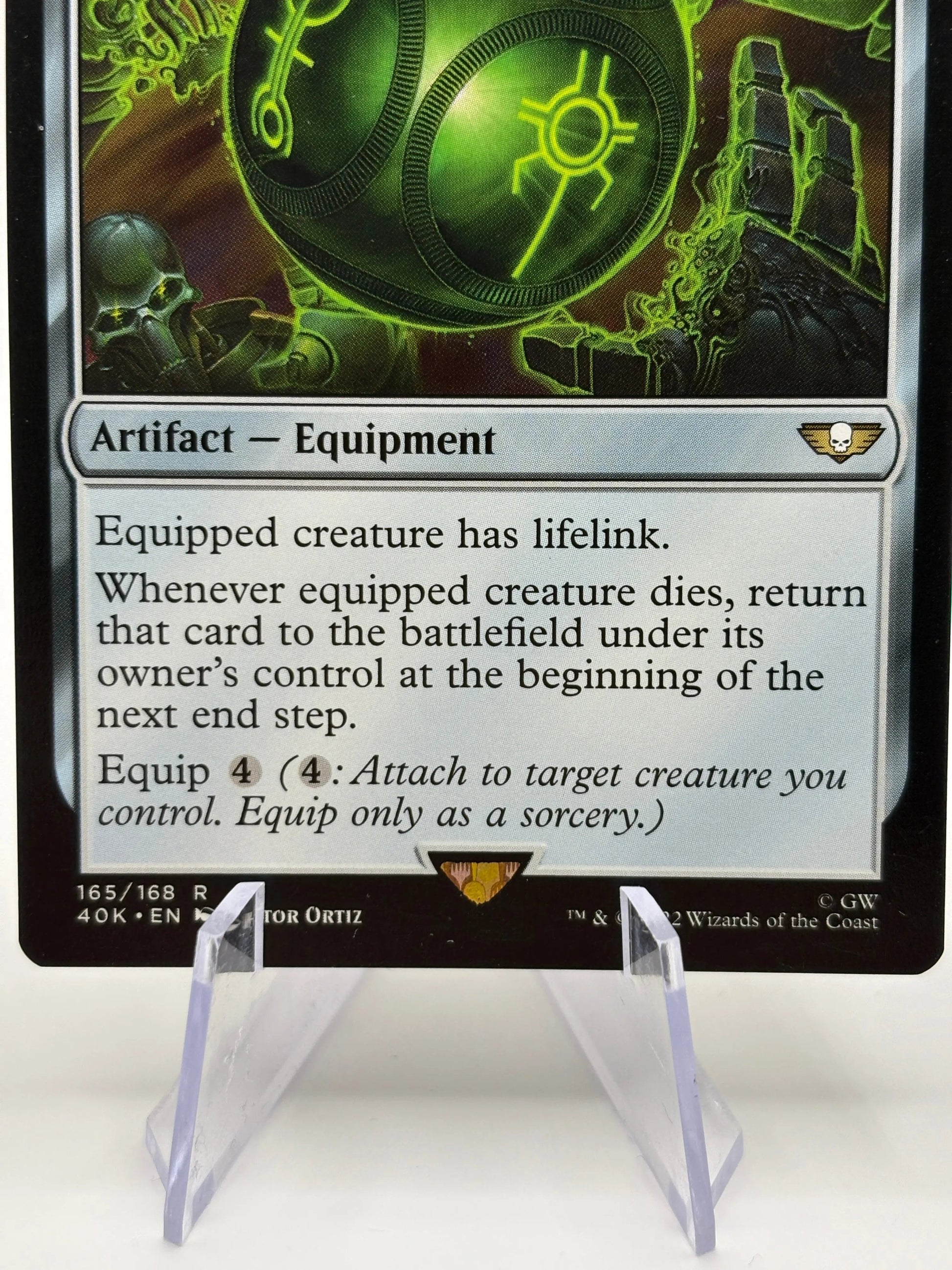 Magic The Gathering - Rare Resurrection Orb Artifact 165/168 40K LP FRENLY BRICKS - Open 7 Days