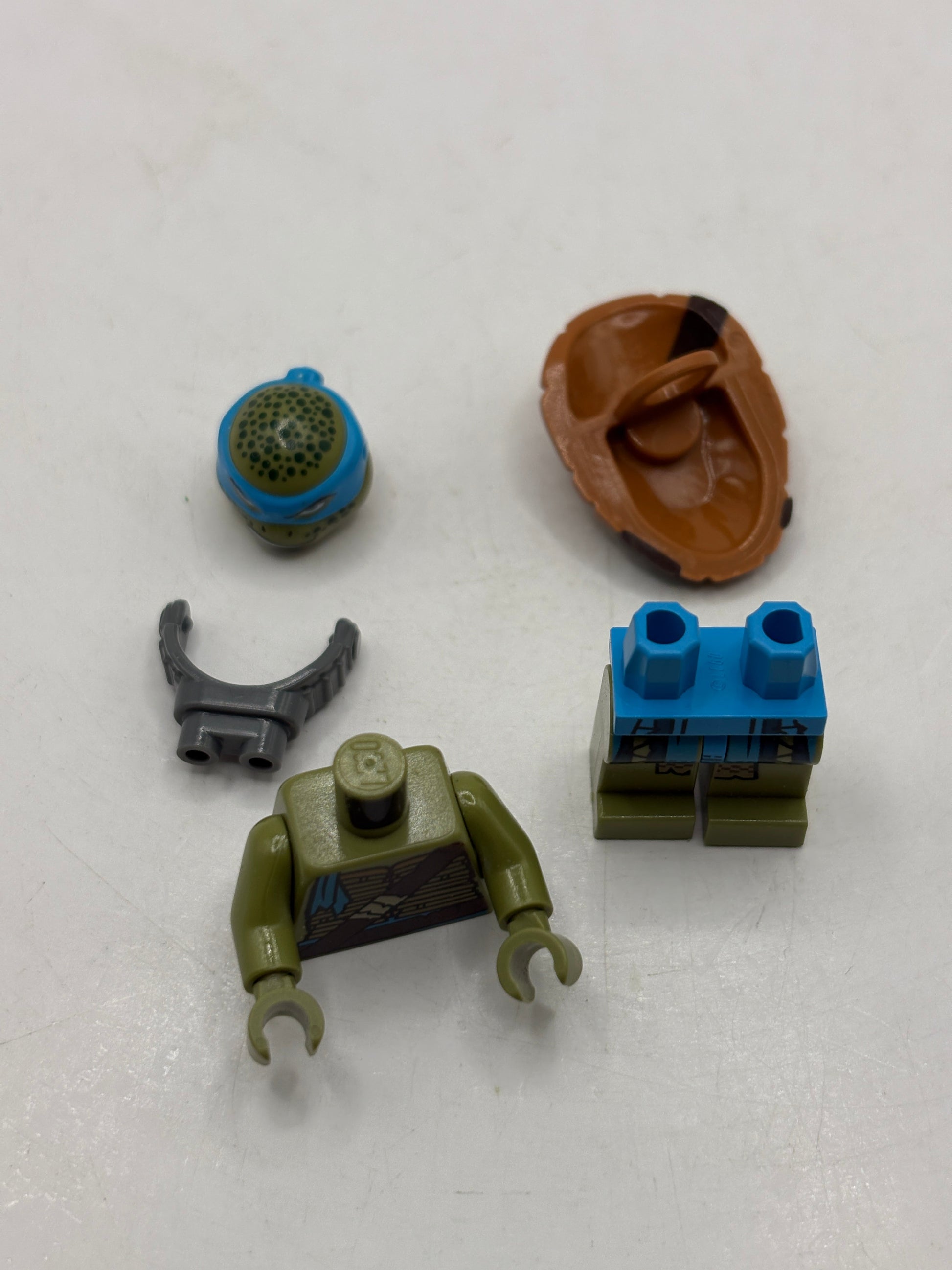 LEGO Teenage Mutant Ninja Turtles Leonardo (Movie version) minifigure (tnt044) FRENLY BRICKS - Open 7 Days