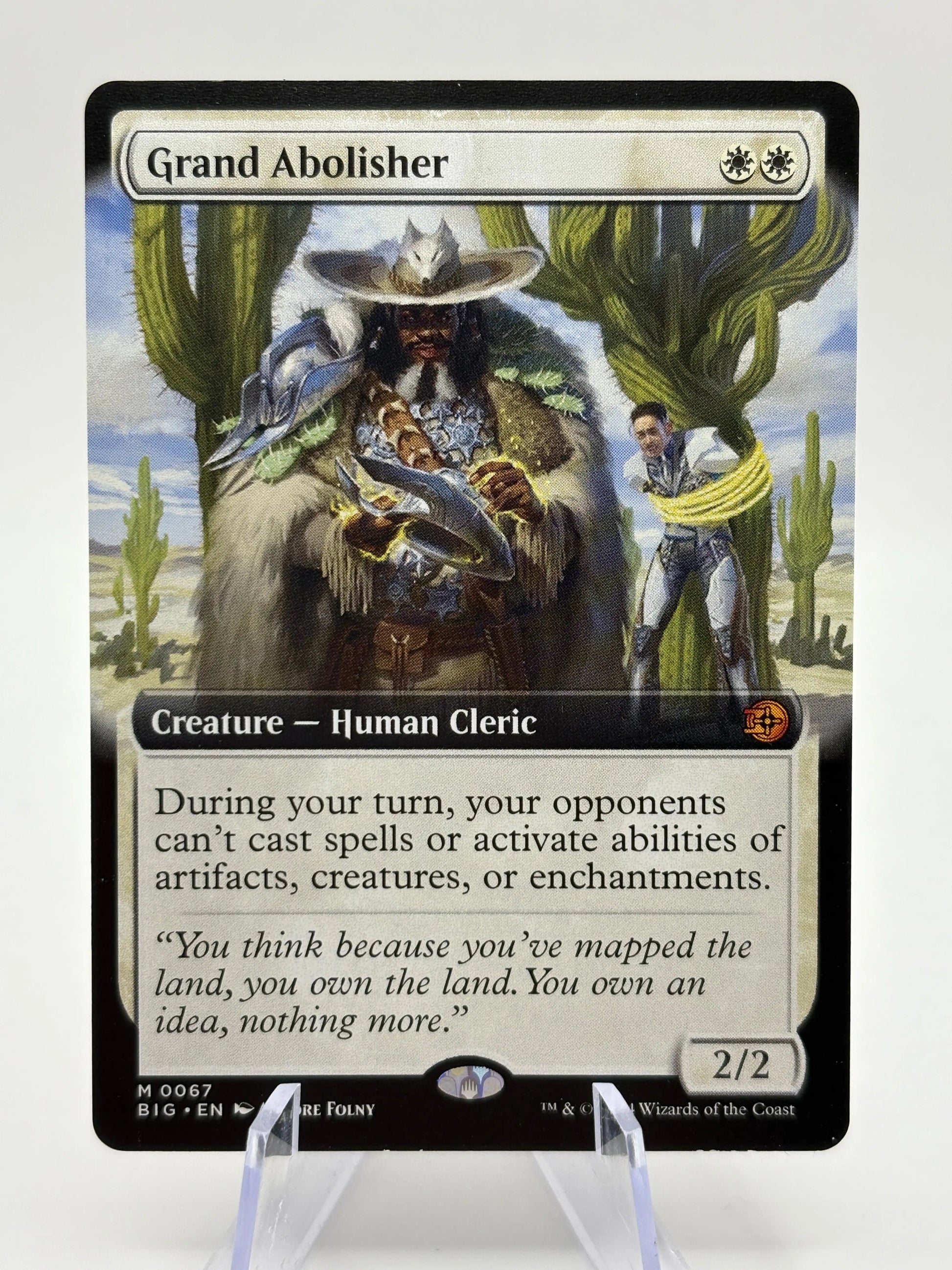 Magic The Gathering - Grand Abolisher Mythic 0067 BIG LP FRENLY BRICKS - Open 7 Days