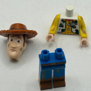 LEGO 7596 Toy Story 3 Minifigure Lot: Dirty Hamm (w/ Plug & Coin), Lotso, Woody FRENLY BRICKS - Open 7 Days