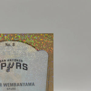 2023-24 Panini Donruss Elite - Victor Wembanyama 04/10 Gold Glass Masters FRENLY BRICKS - Open 7 Days