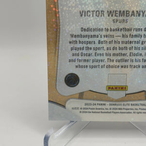 2023-24 Panini Donruss Elite - Victor Wembanyama 04/10 Gold Glass Masters FRENLY BRICKS - Open 7 Days
