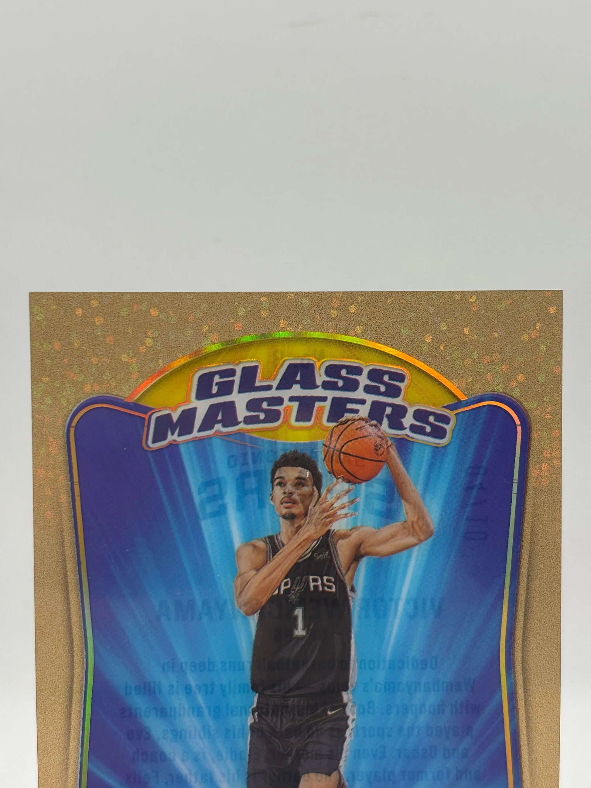 2023-24 Panini Donruss Elite - Victor Wembanyama 04/10 Gold Glass Masters FRENLY BRICKS - Open 7 Days