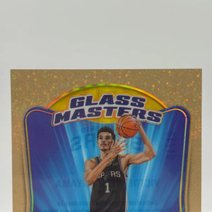 2023-24 Panini Donruss Elite - Victor Wembanyama 04/10 Gold Glass Masters FRENLY BRICKS - Open 7 Days