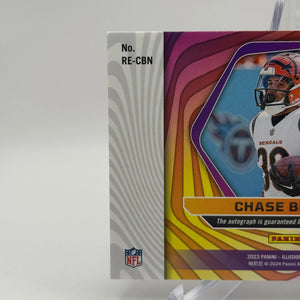 2023 Panini Illusions Football Chase Brown Rookie Auto /334 #RE-CBN FRENLY BRICKS - Open 7 Days