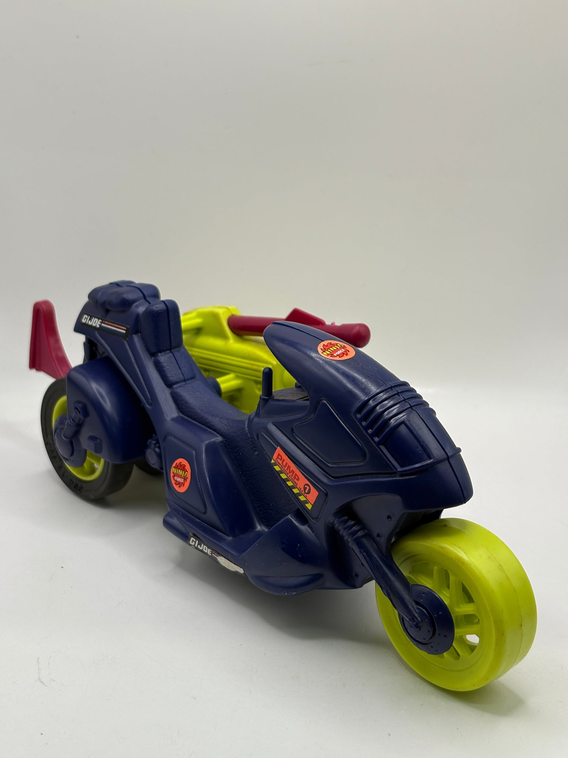 Vintage 1993 G.I.Joe Vehicle Ninja Lightning Cycle Action Figure Vehicle Loose FRENLY BRICKS - Open 7 Days