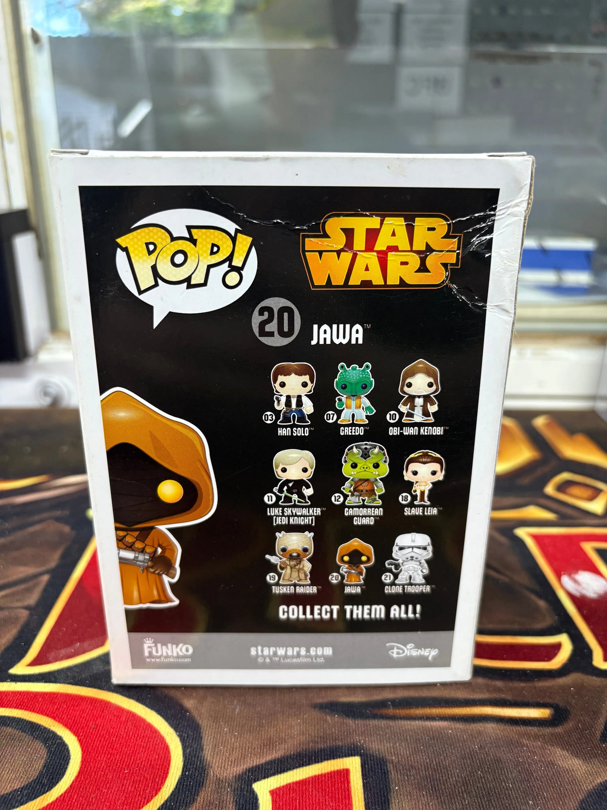 Funko POP! Star Wars Black Box Jawa #20 Vinyl Figure FRENLY BRICKS - Open 7 Days