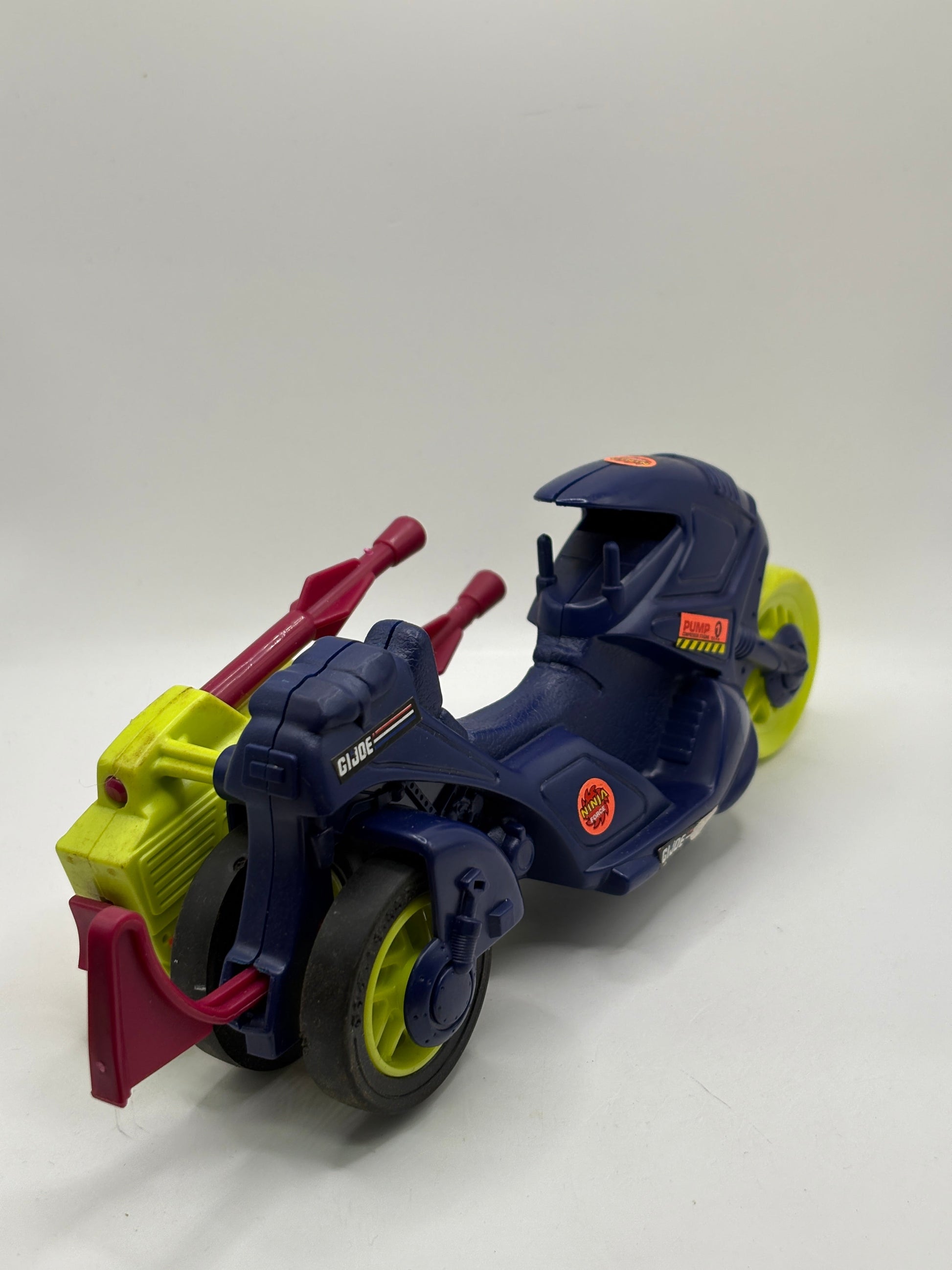 Vintage 1993 G.I.Joe Vehicle Ninja Lightning Cycle Action Figure Vehicle Loose FRENLY BRICKS - Open 7 Days