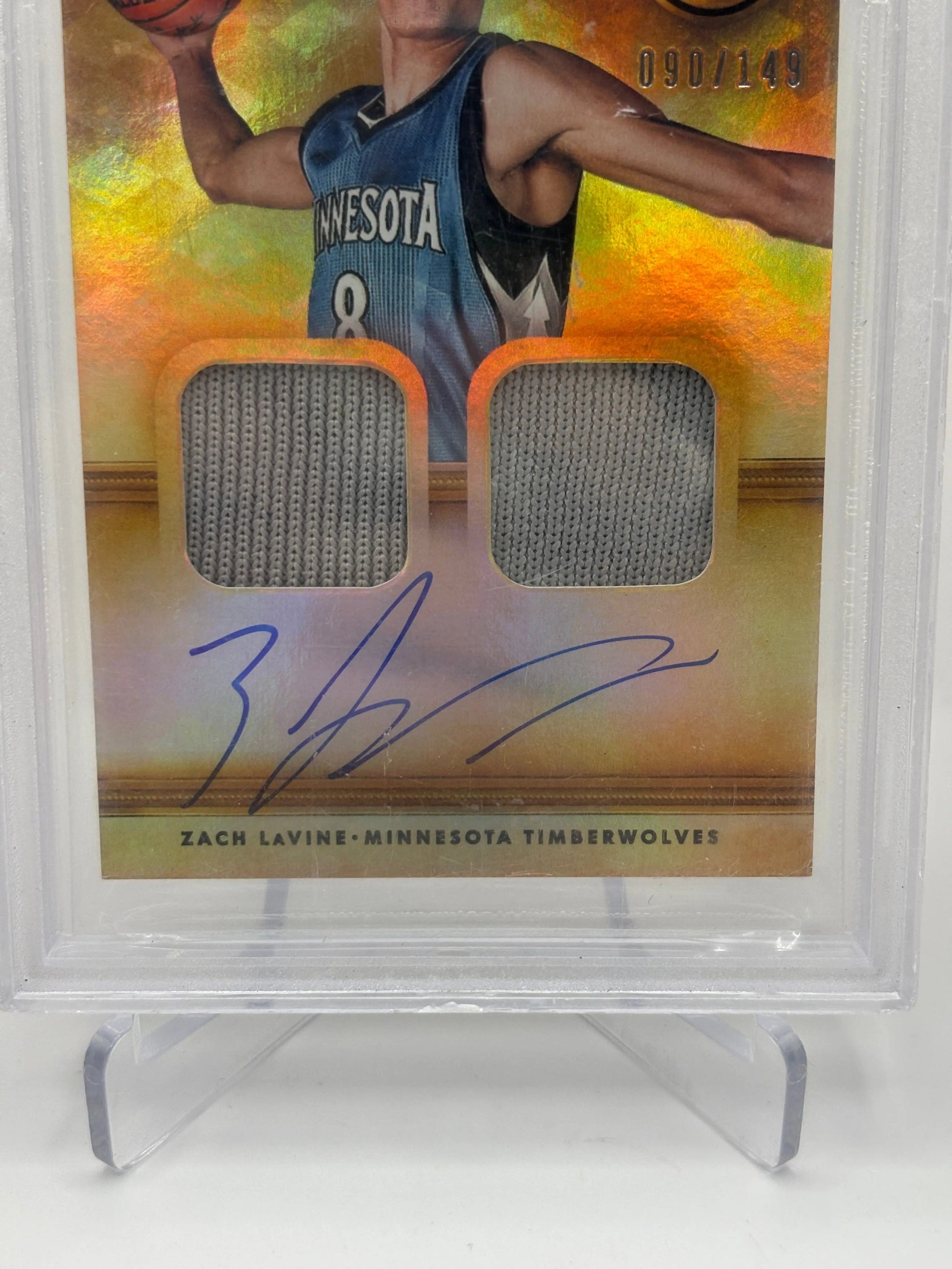 2014-15 Panini Gold Standard #252 Zach Lavine /149 RPA Auto Beckett 9.5 Gem Mint FRENLY BRICKS - Open 7 Days