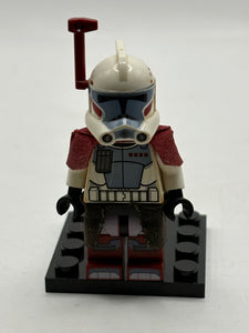 LEGO Star Wars Arc Trooper Hammer minifigure ( 9488 ) See Photos Incomplete