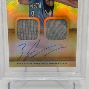 2014-15 Panini Gold Standard #252 Zach Lavine /149 RPA Auto Beckett 9.5 Gem Mint FRENLY BRICKS - Open 7 Days
