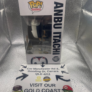 Funko Pop! Vinyl: Naruto Shippuden - Anbu Itachi #1027 Chase Special Edition FRENLY BRICKS - Open 7 Days