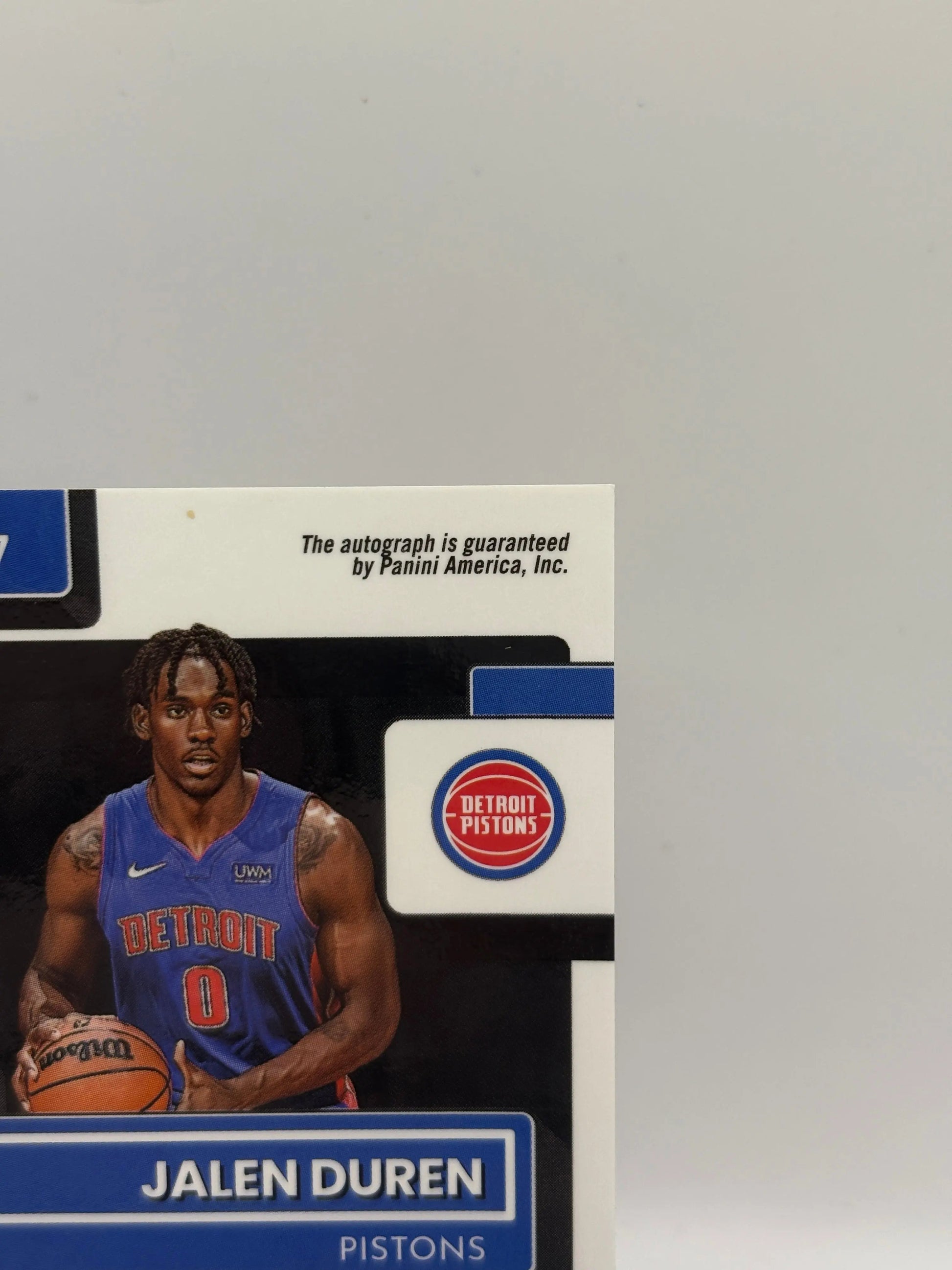 2022-23 Panini Donruss Optic Basketball #227 Jalen Duren Rookie Auto on Card FRENLY BRICKS - Open 7 Days