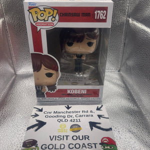 Funko POP! Animation #1762 Chainsaw Man Kobeni FRENLY BRICKS - Open 7 Days