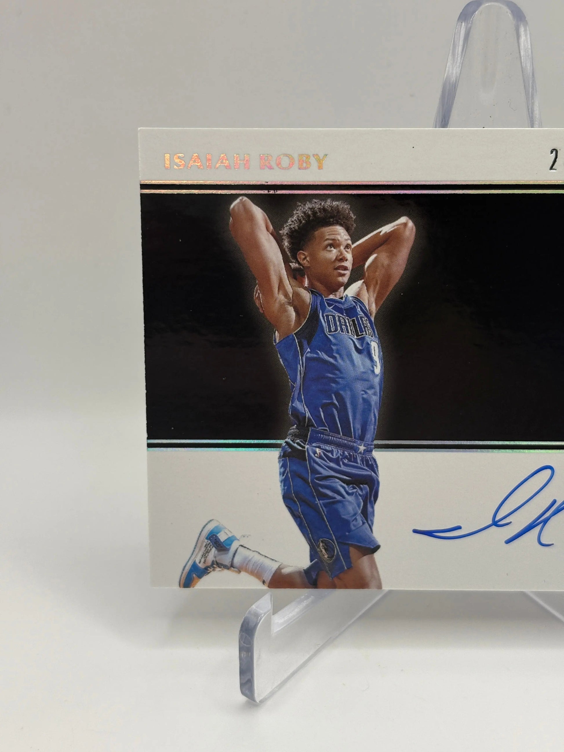 2019-20 Panini Noir Basketball #357 Isaiah Roby Rookie Patch Auto /99 On Card FRENLY BRICKS - Open 7 Days