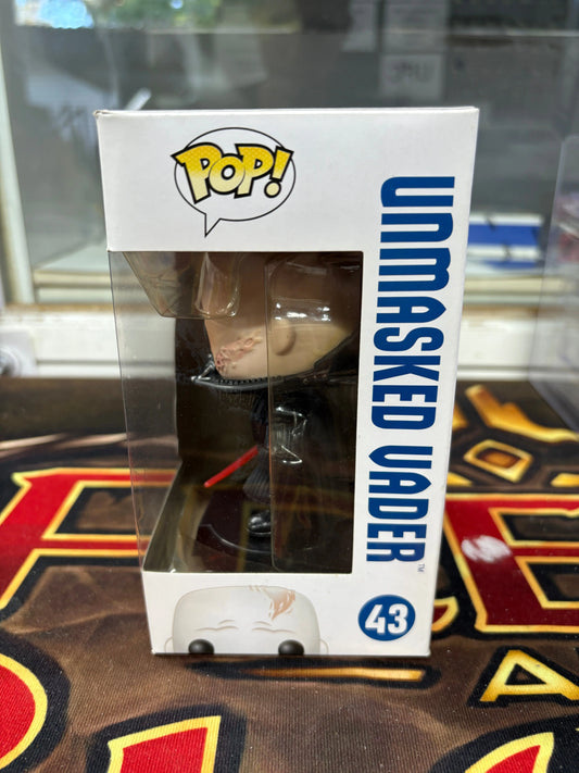Funko Pop! Vinyl: Star Wars - Darth Vader (Unmasked) #43 FRENLY BRICKS - Open 7 Days