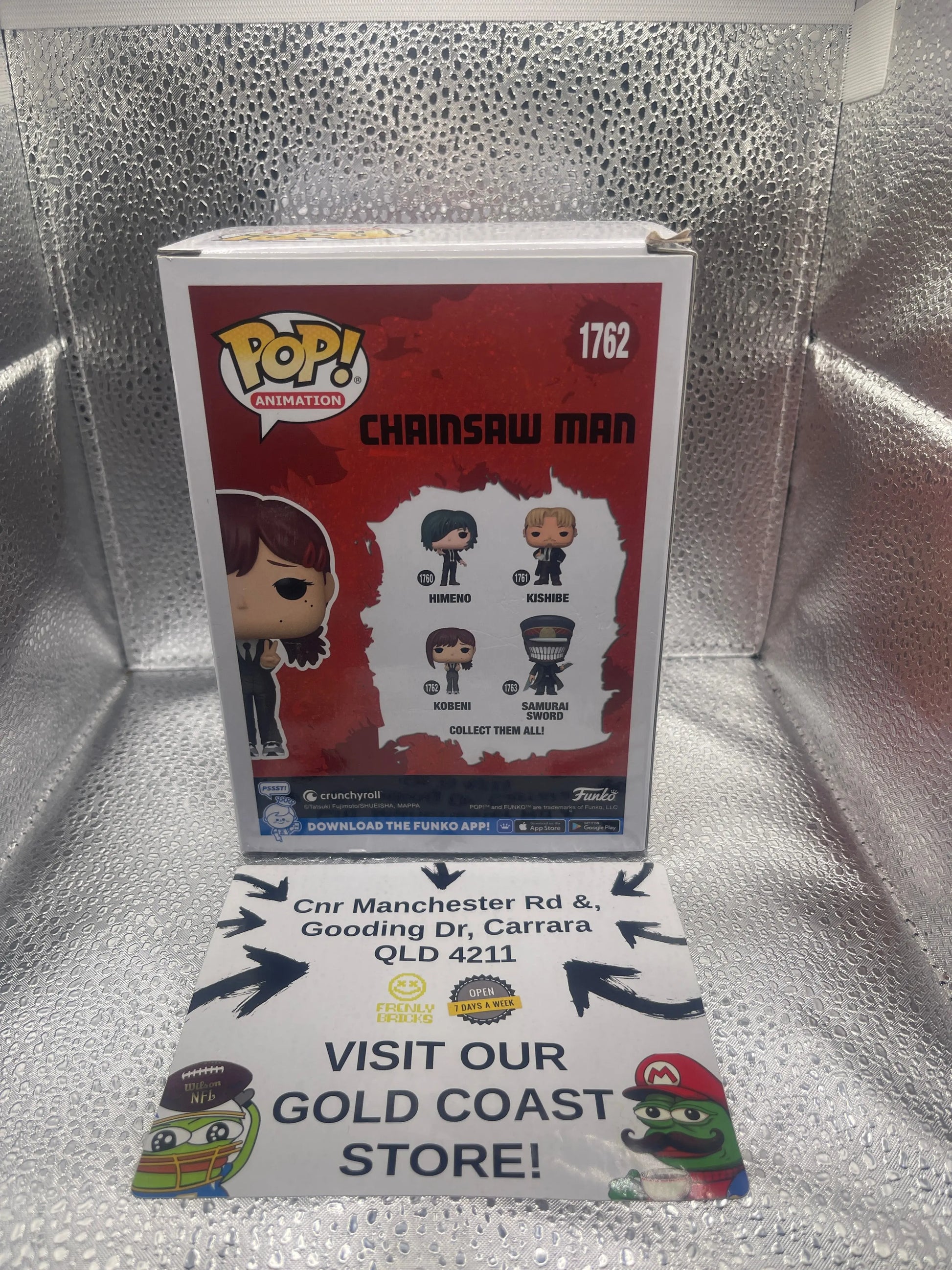 Funko POP! Animation #1762 Chainsaw Man Kobeni FRENLY BRICKS - Open 7 Days