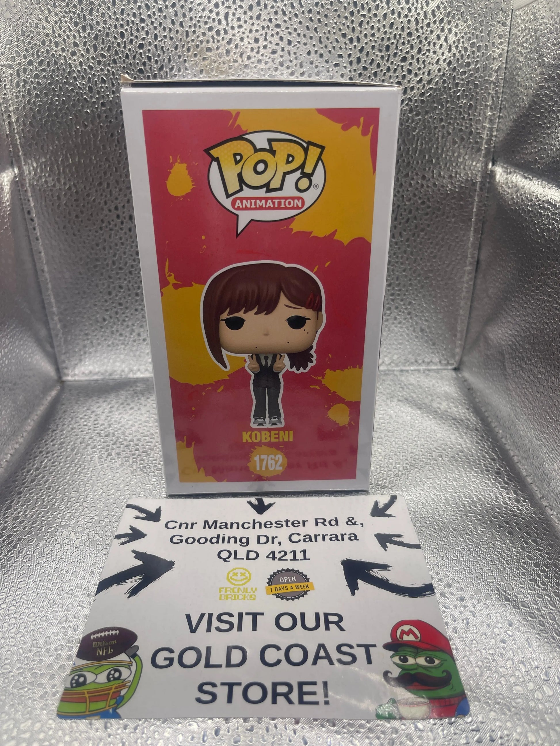 Funko POP! Animation #1762 Chainsaw Man Kobeni FRENLY BRICKS - Open 7 Days