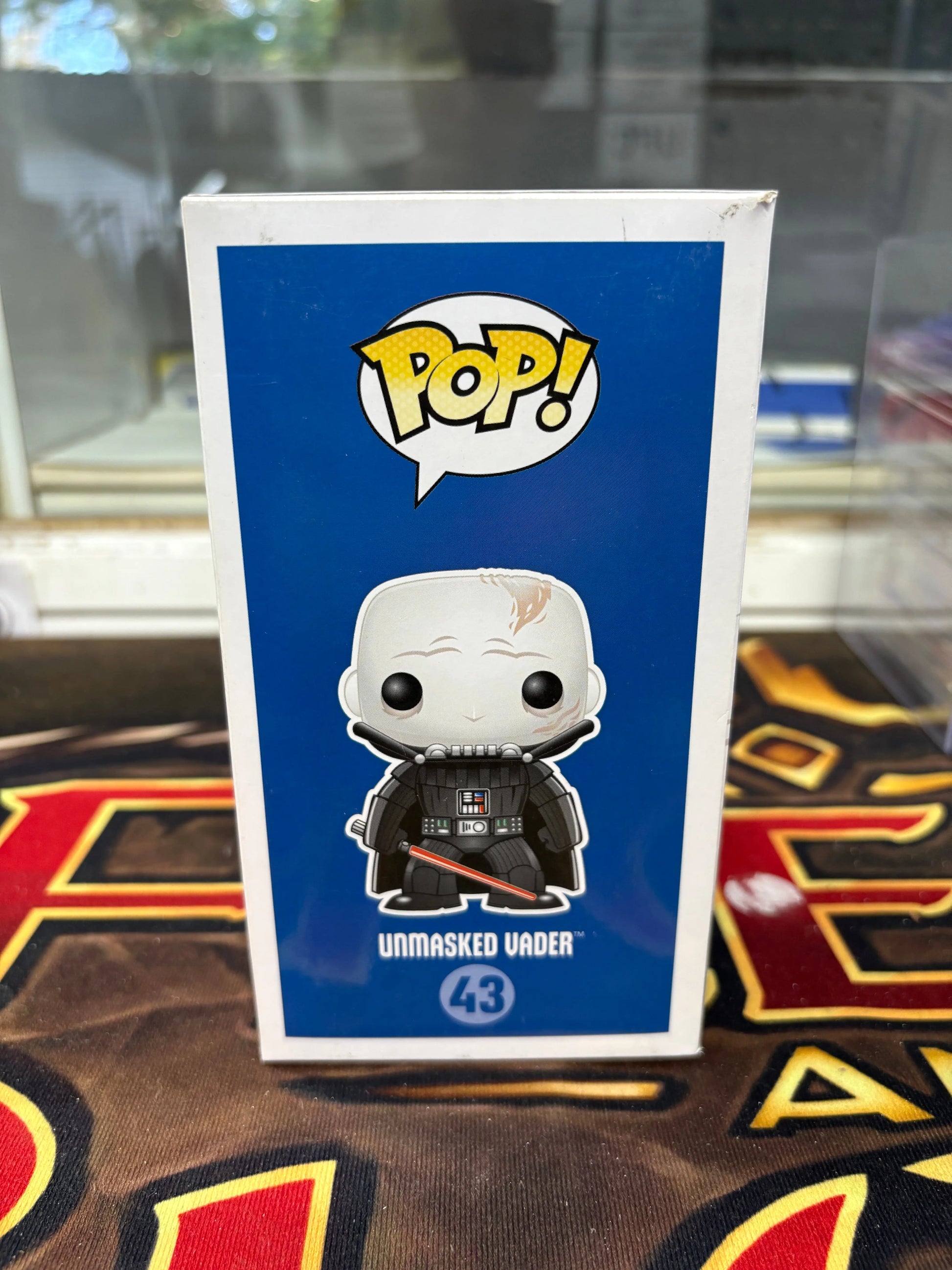 Funko Pop! Vinyl: Star Wars - Darth Vader (Unmasked) #43 FRENLY BRICKS - Open 7 Days
