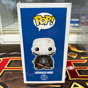 Funko Pop! Vinyl: Star Wars - Darth Vader (Unmasked) #43 FRENLY BRICKS - Open 7 Days