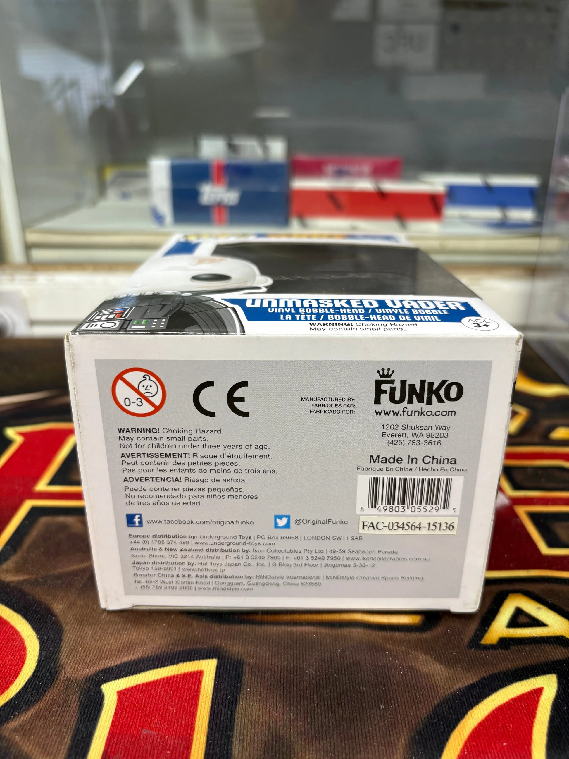 Funko Pop! Vinyl: Star Wars - Darth Vader (Unmasked) #43 FRENLY BRICKS - Open 7 Days