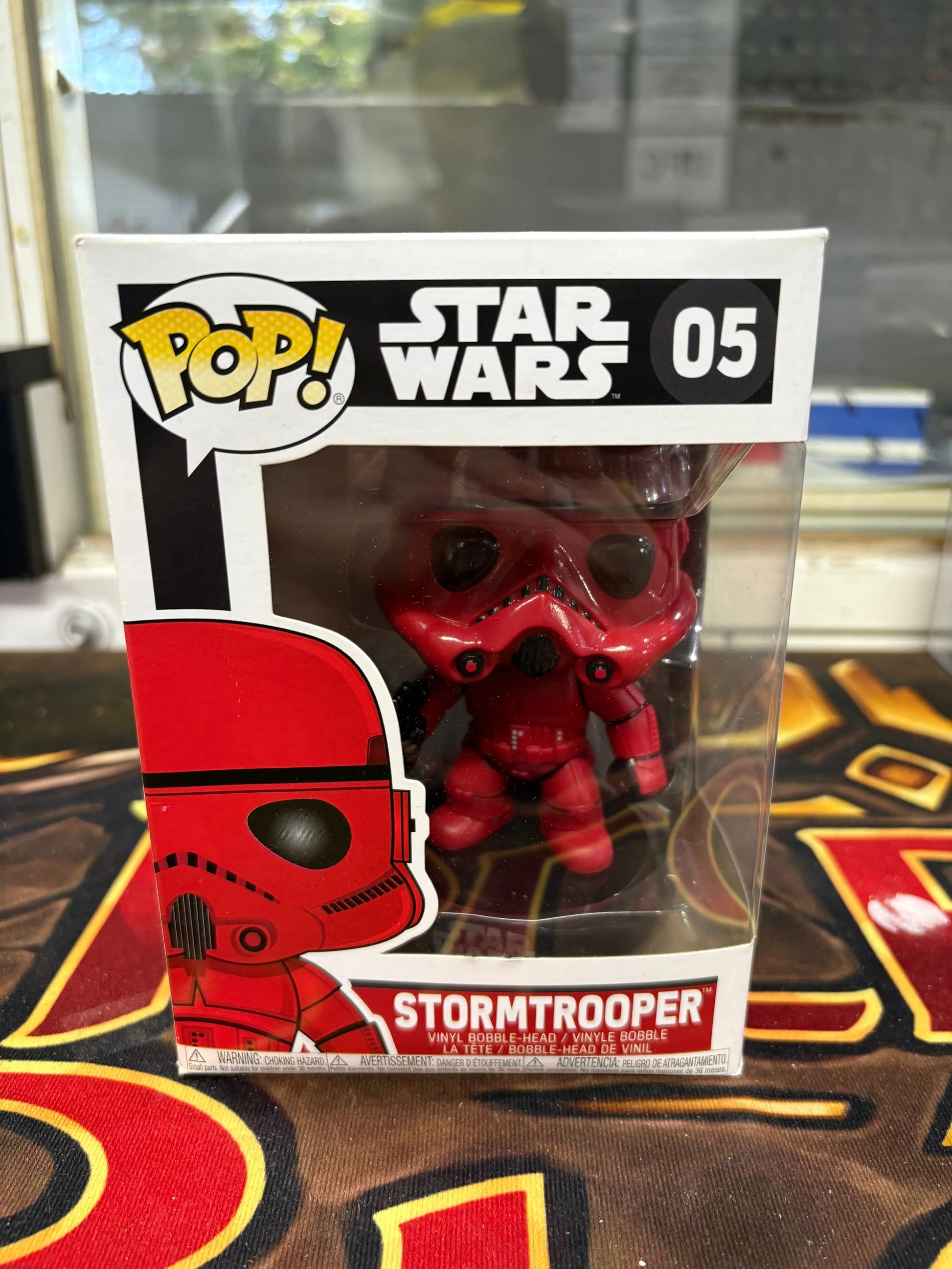 Funko POP! Star Wars #05 Stormtrooper Red FRENLY BRICKS - Open 7 Days