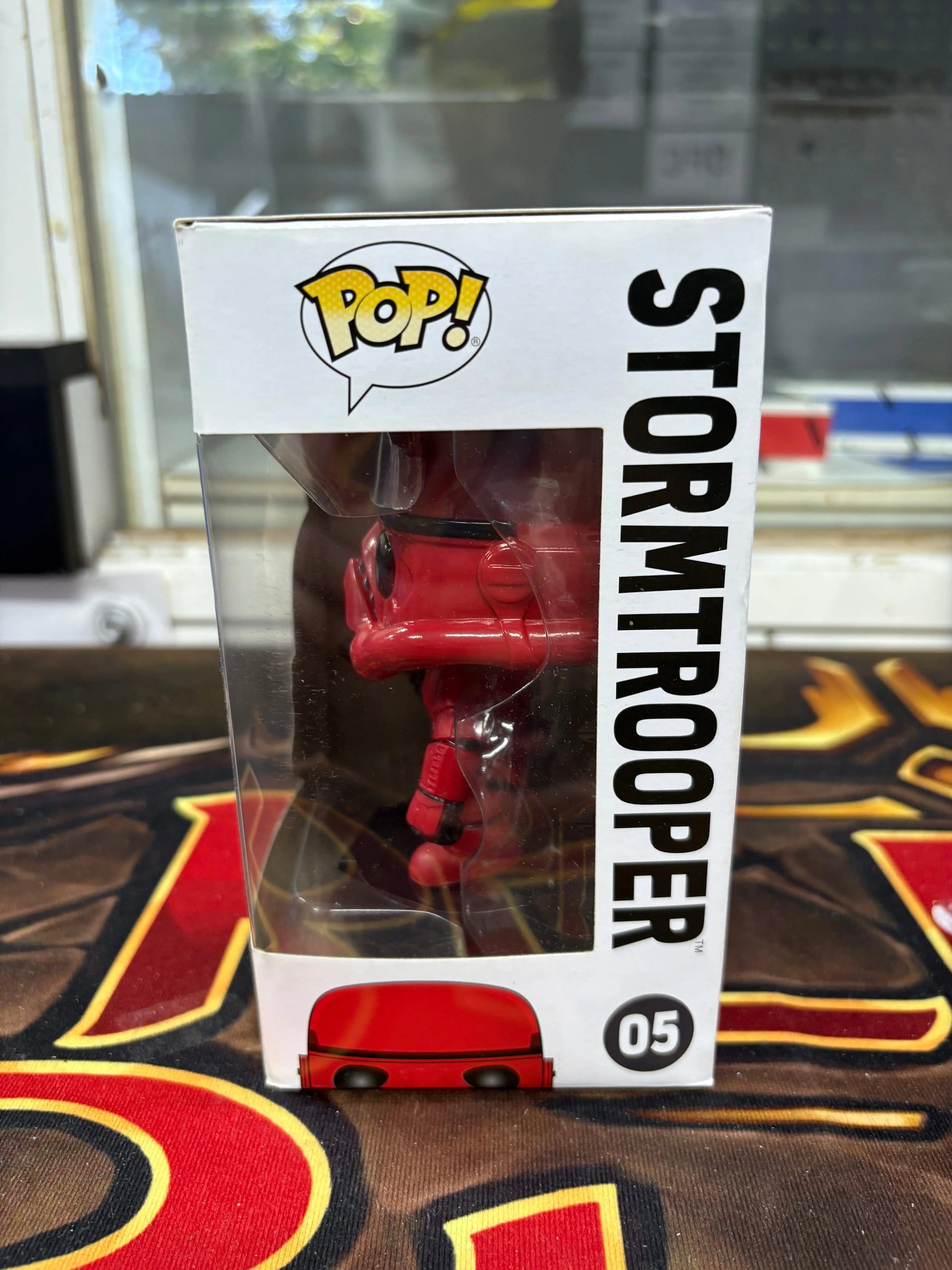 Funko POP! Star Wars #05 Stormtrooper Red FRENLY BRICKS - Open 7 Days